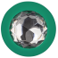 Набір анальных пробок Cheeky Gems, зелений - Фото №10