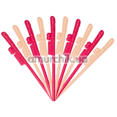 Трубочки для напоїв Easy Toys Penis Straws, 10 шт - Фото №1