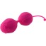Вагинальные шарики Geisha Lastic Balls, розовые - Фото №3
