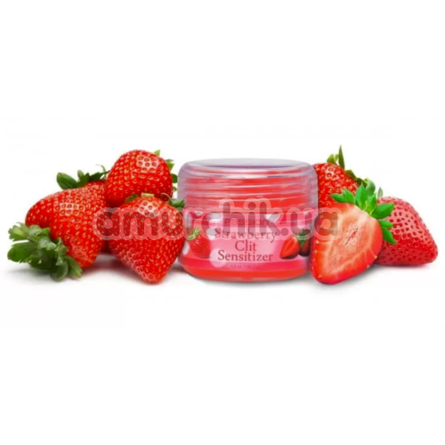 Гель для стимуляции клитора Passion Strawberry Clit Sensitizer, 45 мл