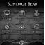 Брелок Master Series Gagged Teddy Bear Keychain - ведмежа, коричневий - Фото №12