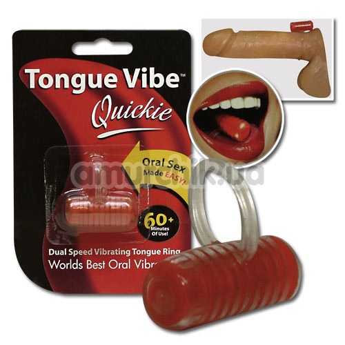 Вібронасадка для орального сексу Tongue Vibe Quickie