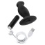 Вибростимулятор простаты Anal Adventures Platinum Vibrating Prostate Massager 2, черный - Фото №5