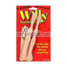 Зубные щетки в виде мужчины и женщины Willy Toothbrush - Фото №1