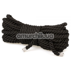 Веревка sLash Premium Silky 10м, черная - Фото №1