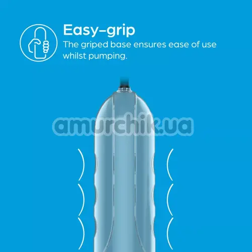 Вакуумна помпа So Divine Reusable Pleasure Pump, прозора