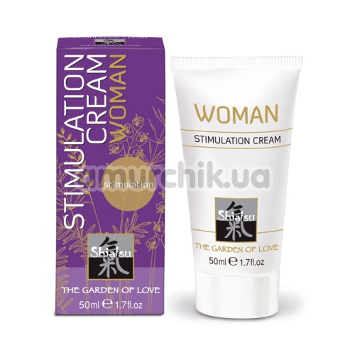 Збудливий крем Shiatsu Geisha's Dream Stimulation Cream для жінок, 50 мл