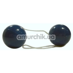 Вагинальные шарики Neon Coloured Orgasm Balls синие - Фото №1
