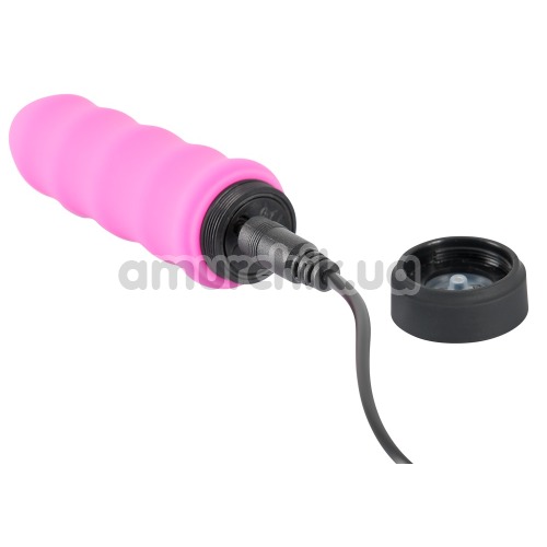 Клиторальный вибратор Power Vibe Collection Wavy, розовый