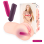 Искусственная вагина с вибрацией Kokos Bellana, телесная - Фото №11