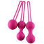 Набор вагинальных шариков EasyToys Silicone Ben Wa Balls, розовый - Фото №0