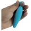 Анальная пробка Climax Anal Finger Plug, голубая - Фото №1