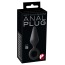 Анальная пробка Soft Touch Silicone Anal Plug S, черная - Фото №5