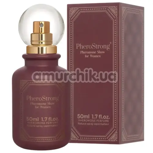 Парфуми з феромонами PheroStrong Pheromone Show для жінок, 50 мл - Фото №1 Парфуми з феромонами PheroStrong Pheromone Show для жінок, 50 мл - Фото №1