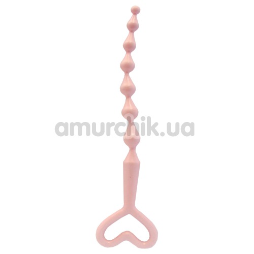 Анальная цепочка REE Seduce Pink, розовая - Фото №1