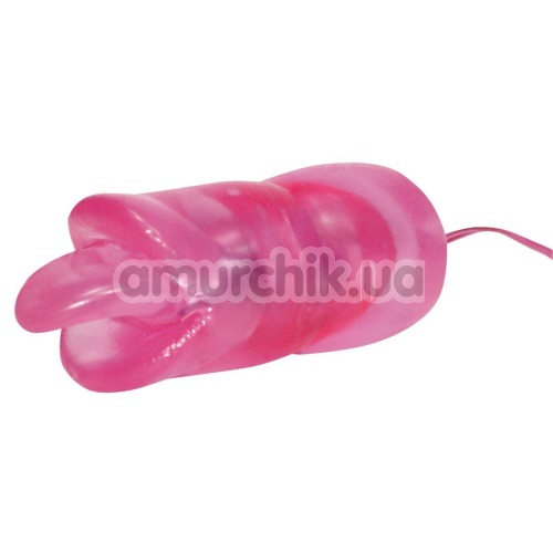 Кліторальний вібратор Pink Lick Vibrating, рожевий