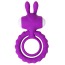 Виброкольцо JOS Good Bunny, фиолетовое - Фото №2