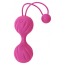 Вагінальні кульки з вібрацією Ladou Desir, рожеві - Фото №0