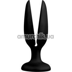 Анальна пробка Menz Stuff Flower Butt Plug Black, чорна - Фото №1