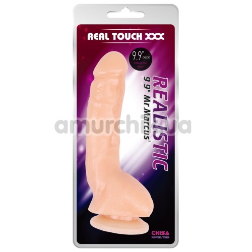 Фаллоимитатор Real Touch XXX Realistic Mr. Marcus 9.9, телесный