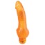 Вибратор Jelly Joy 20850, 17.5 см оранжевый - Фото №0