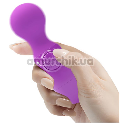 Универсальный вибромассажер Pretty Love Mini Stick Little Cute, фиолетовый
