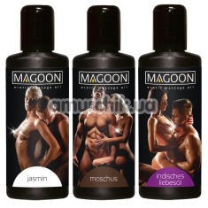 Набір для масажу Magoon Erotic Massage, 3 х 50 мл - Фото №1