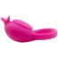 Виброкольцо Silicone Love Ring Dolphin, розовое - Фото №3
