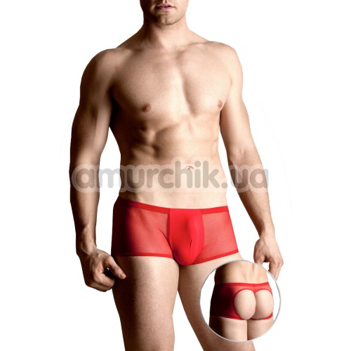 Трусы-шорты мужские Mens thongs красные (модель 4493)
