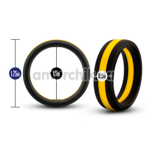Эрекционное кольцо Performance GoPro Cock Ring, желтое