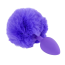 Анальная пробка с фиолетовым хвостиком Boss Series Exclusivity Silikon Bunny Tail, фиолетовая - Фото №3