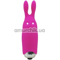 Кліторальний вібратор Adrien Lastic Pocket Vibe Rabbit, рожевий - Фото №1