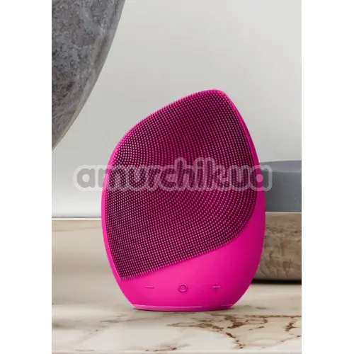 Ультразвуковая щетка для лица Geske Sonic Facial Brush 5 in 1, ярко-розовая