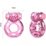 Виброкольцо Vibration ring Bear Pink, розовое - Фото №5