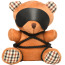 Брелок Master Series Bound Teddy Bear Keychain - ведмежа, жовтий - Фото №1