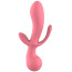 Анально-вагинально-клиторальный вибратор Amour Clair, розовый - Фото №1