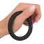 Эрекционное кольцо для члена Black Velvets Cock & Ball Loop, черное - Фото №3