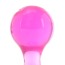 Анальная пробка Luna Balls Medium, розовая - Фото №3