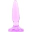 Анальная пробка Jelly Rancher Pleasure Plug Mini, фиолетовая - Фото №1