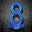 Виброкольцо Renegade Vibrating Men's Ring, синее - Фото №8