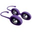 Набір вагінальних кульок Intimate + Care Kegel Trainer Set, фіолетовий - Фото №11