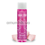 Масажна олія з зігріваючим ефектом Hot Oil By Nuei Cosmetics Bubble Gum - жуйка, 100 мл - Фото №1
