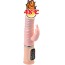 Вибратор Heat USB Bunny, розовый - Фото №3