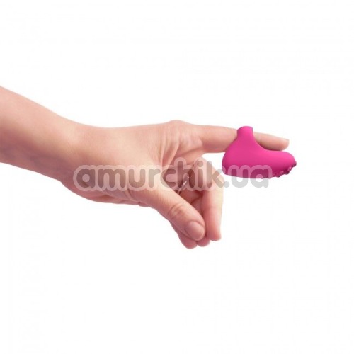 Насадка на палець з вібрацією Dorcel Magic Finger, рожева