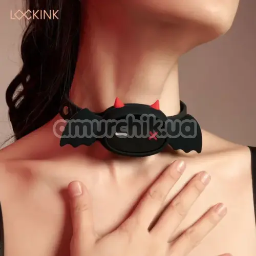 Нашийник з електростимуляцією Lockink Sevanda QIUI Little Devil Shock Collar, чорний