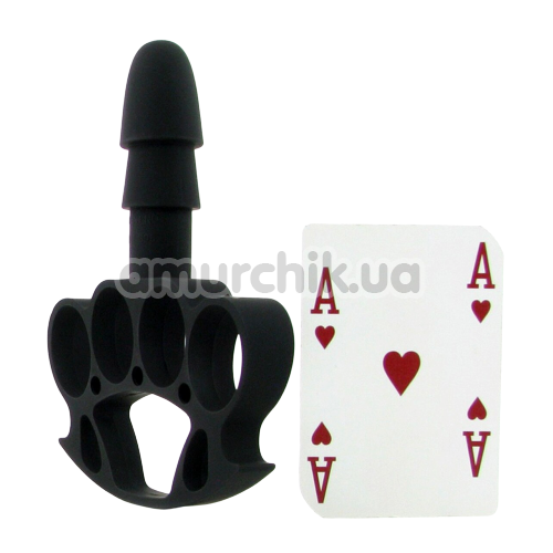 Крепление для игрушек Vac-U-Lock Knuckle Up Accessory, чёрное