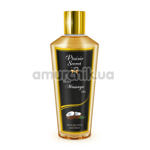 Массажное масло Plaisir Secret Paris Huile Massage Oil Coconut - кокос, 250 мл
