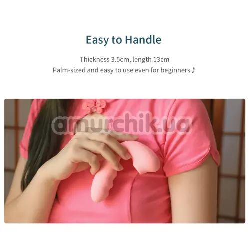 Вібратор з вакуумним стимулятором BeYourLover Tara X, рожевий