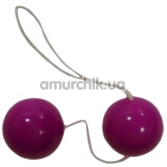 Вагинальные шарики Neon Coloured Orgasm Balls фиолетовые - Фото №1