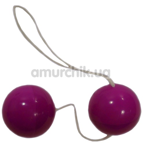 Вагінальні кульки Neon Coloured Orgasm Balls фіолетові